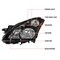 Spec-D Tuning Nissan Altima Headlights- Black 10-12 2LH-ALT10JM-GO - alternate 3